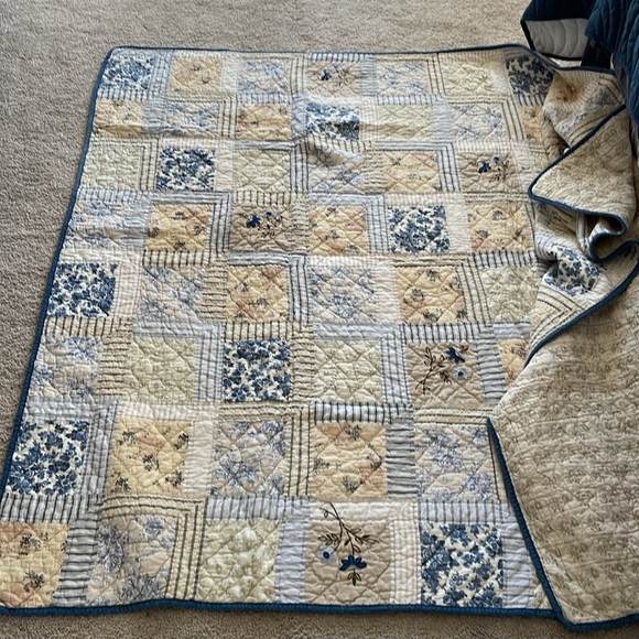 Liz Claiborne vintage twin quilt. - Picture 3 of 4